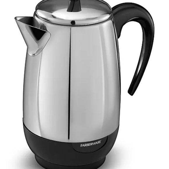 Farberware Silver and Black Coffee Maker - Picture 2 of 9